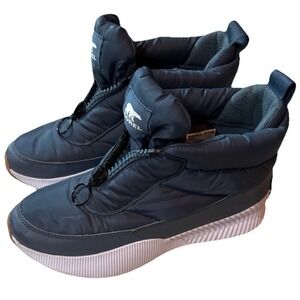 Sorel Out N About Puffy Zip Boots women's Sz 9.5 waterproof Insulated